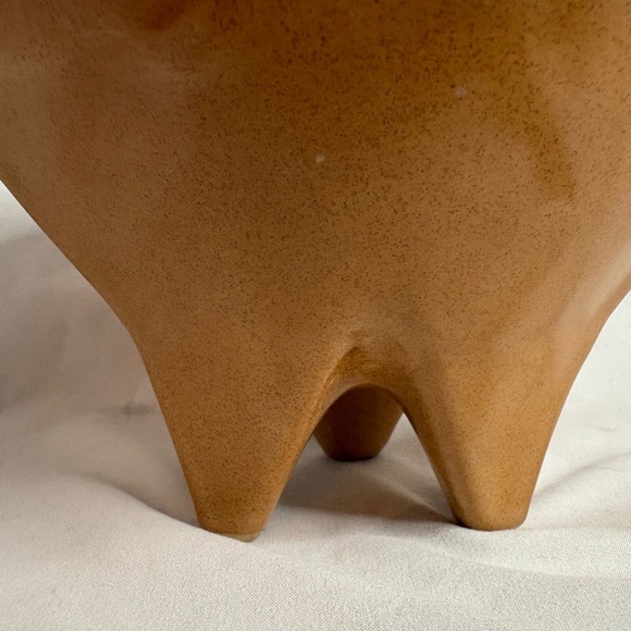 Green and Brown Ceramic Bowl - Picture 4 of 5